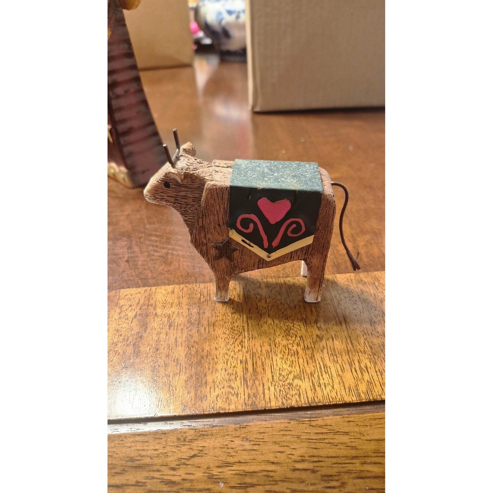 Rustic Nativity Set 9 Piece Folk Art Christmas Nativity Scene Farmhouse Holiday - Picture 6 of 16